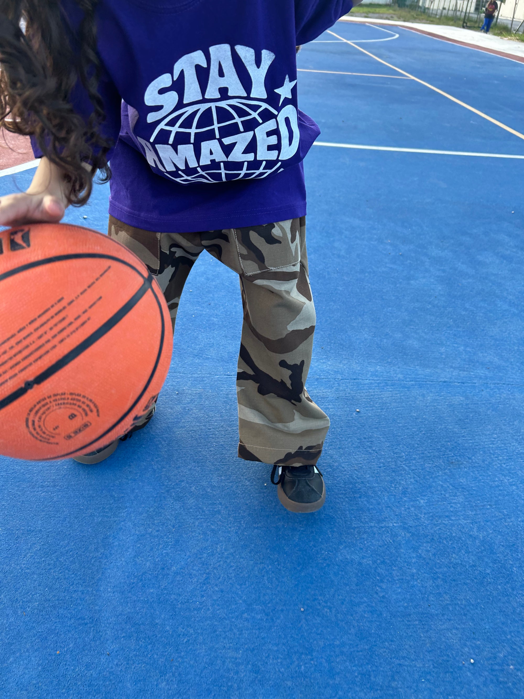Pantalón de niños "Camuflaje con estrella"