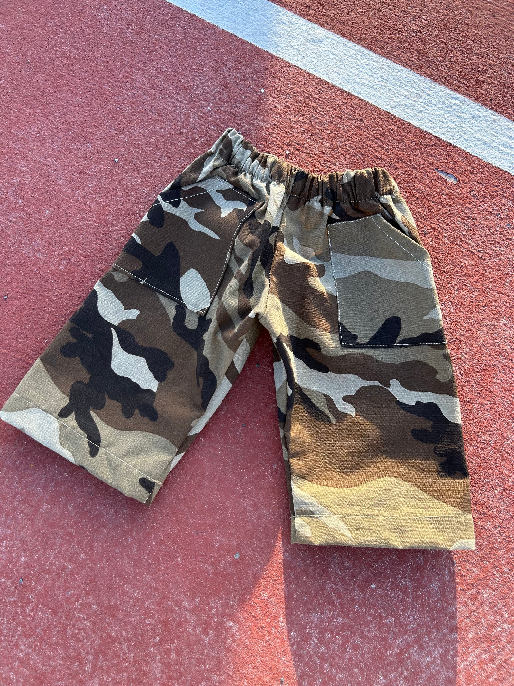 Pantalón de niños "Camuflaje con estrella"